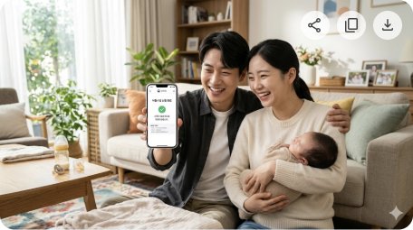 아동수당 신청하는 부모